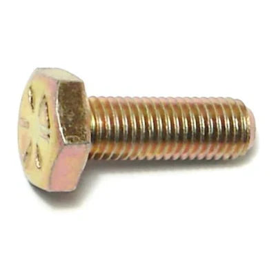 Monster Fastener Zinc Plated Grade 8 Steel Fine Thread Hex Cap Screws (1/4