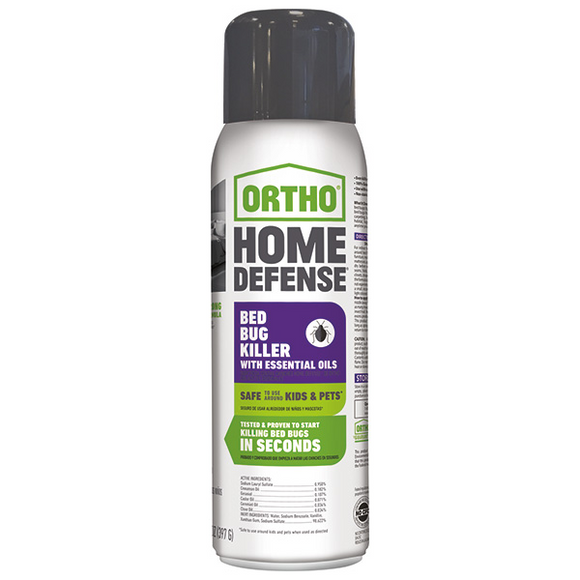 ORTHO HOME DEFENSE BED BUG KILLER WITH ESSENTIAL OILS (14 oz)