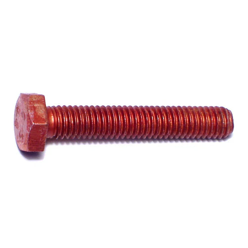 Monster Fastener Zinc Plated Class 8.8 Steel Coarse Thread Hex Cap Screws (6mm-1.0 x 12mm (30 PCS))