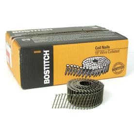 Bostitch 2 x .099 Round Head 15-Degree Coil Framing Nails - 3600-Pack (2 x .099)