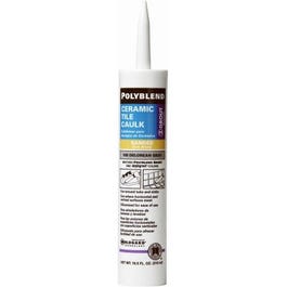 Polyblend Ceramic Tile Caulk, #180 Sandstone, 10.5-oz.