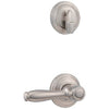 Kwikset 99660-056 Handleset Interior Trim, Ashfield Design ~ Satin Nickel