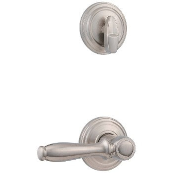 Kwikset 99660-056 Handleset Interior Trim, Ashfield Design ~ Satin Nickel