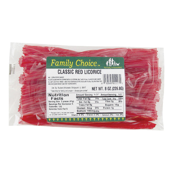 Family Choice 1117 Licorice Classic Red Flavor (7 oz)