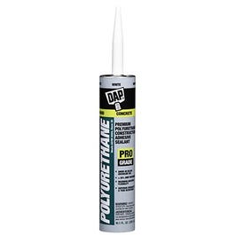 Polyurethane Adhesive Sealant, White, 10.1-oz.