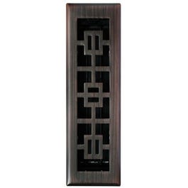 Floor Register,  Oil-Rubbed Bronze, 2.25 x 12-In.