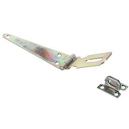 Hinge Hasp, Zinc, 6-In.