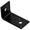 Corner Brace, Black Steel, 3-In.