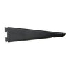 Shelf Bracket, Black, 10.5-In.