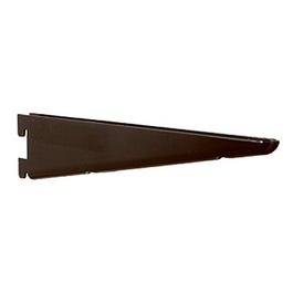Shelf Bracket, Dual Track, Black, 9-In.