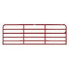 Heavy Duty Gate, Red, 6-Rail, 16-Ft.