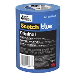 Blue Painters Tape, 1.41-In. x 60-Yd., 4-Pk.