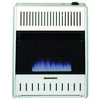 Blue Flame Gas Wall Heater, Dual Fuel, Vent-Free, 20,000-BTU