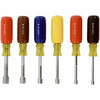 Nut Driver Set, Cushion Grips, 6-Pc.