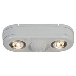 Motion LED Flood Light, Twin Head