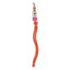 Reflective Padded Dog Leash, Orange, 5/8-In. x 6-Ft.