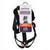 Dog Harness, Black Nylon, 5/8 x 14-20-In.