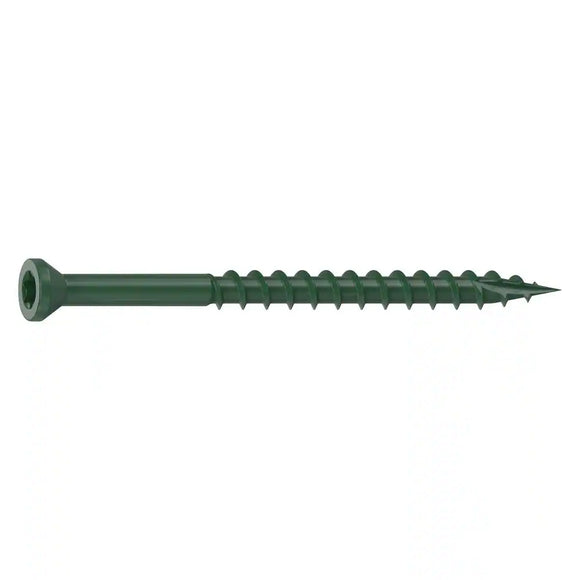 National Nail 3 in. #7 ProTech Green Premium Star Drive Trim Screws (350 Count)