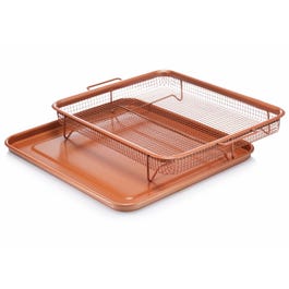 Crisper Tray, Non-Stick Ceramic, 12 x 8.75-In.