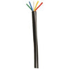 Sprinkler & Irrigation Control Wire, Black, 18/5, 250-Ft.