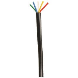 Sprinkler & Irrigation Control Wire, Black, 18/5, 250-Ft.