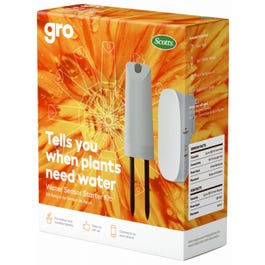 Gro Watering Solutions Smart Plant Water Sensor Starter Kit, Bluetooth/Wi-Fi Enabled