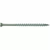 National Nail Trim Head Star Drive Screw, 2 X #7, Green