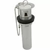 Plumb Pak PP3105PC 2-Piece PO Plug Drain With Chain and Stopper 5 X 1-1/4 in (5 X 1-1/4)