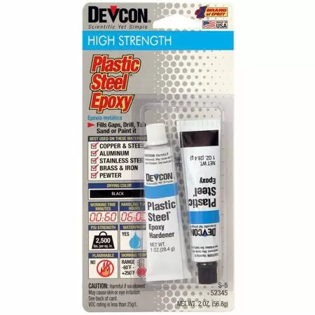 Devcon Plastic Steel Epoxy - 2 oz. (2 Oz.)