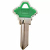 HyKo Key Blank - Schlage Sc1Pg Plastic Head (Green) (Green)