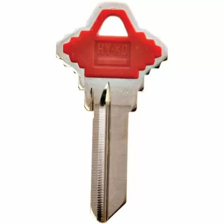 HyKo Key Blank - Schlage Sc1Pr Plastic Head (Red) (Red)