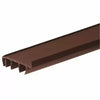 Frost King Snap-In Vinyl and Thermoplastic Door Bottoms for Metal or Wood Doors  1-3/4 x 36 (1-3/4 x 36, Brown)