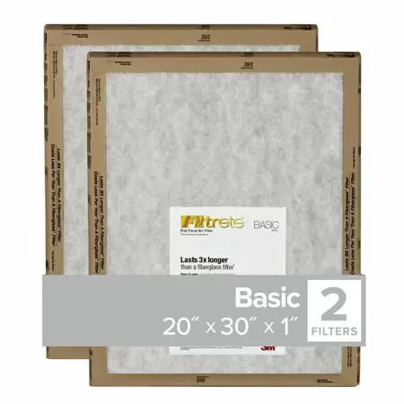 Filtrete™ Basic Air Filters 20 x 30 x 1 (20 x 30 x 1)