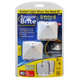 Sensor Brite Wireless Motion-Activated LED Lights, 2-Ct.