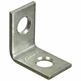 Corner Brace, Zinc, 3/4 x 1/2-In.