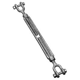 Jaw/Jaw Turnbuckles, 1/2 x 9-In.