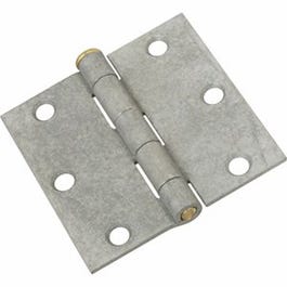 Loose Pin Hinge, Galvanized, 3 x 3-In.