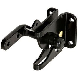 Gate Latch, Swing-Out, Black