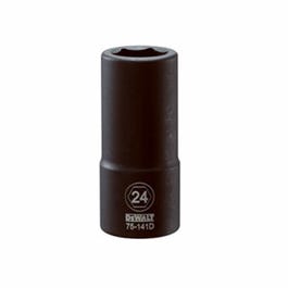 Metric Deep Impact Socket, 6-Point, 3/4-In. Drive, 24mm