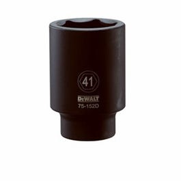 Metric Deep Impact Socket, 6-Point, 3/4-In. Drive, 41mm