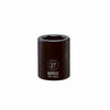 Metric Impact Socket, 6-Point, 3/4-In. Drive, 27mm