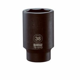 Metric Deep Impact Socket, 6-Point, 3/4-In. Drive, 38mm