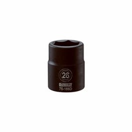 Metric Impact Socket, 6-Point, 3/4-In. Drive, 26mm