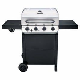 Performance Cart LP Grill With Side Burner, 4-Burner, 36,000-BTU, 475-Sq. In.