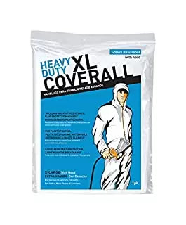 Trimaco Extra Large White Heavy Duty Coveralls (Extra Large)