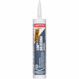 Polyseamseal Kitchen & Bath Sealant, 100% Silicone, White, 10-oz.