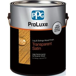 ProLuxe Log & Siding Wood Finish, Satin, Dark Oak, 1-Gallon