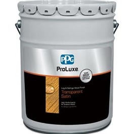 ProLuxe Log & Siding Wood Finish, Transparent Cedar, 5-Gallons