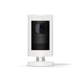 Wi-Fi Security Camera, Stick Up Indoor/Outdoor, Wired, White