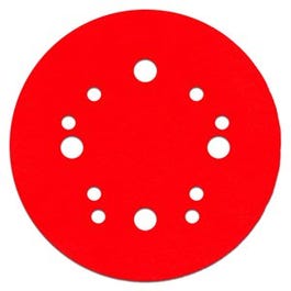 Orbital Sanding Disc, 12 Hole, Hook & Loop, 320-Grit, 5-In., 15-Pk.